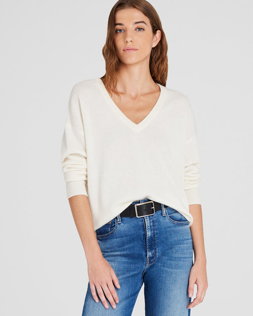 Simon-Cashmere V-Neck Sweater