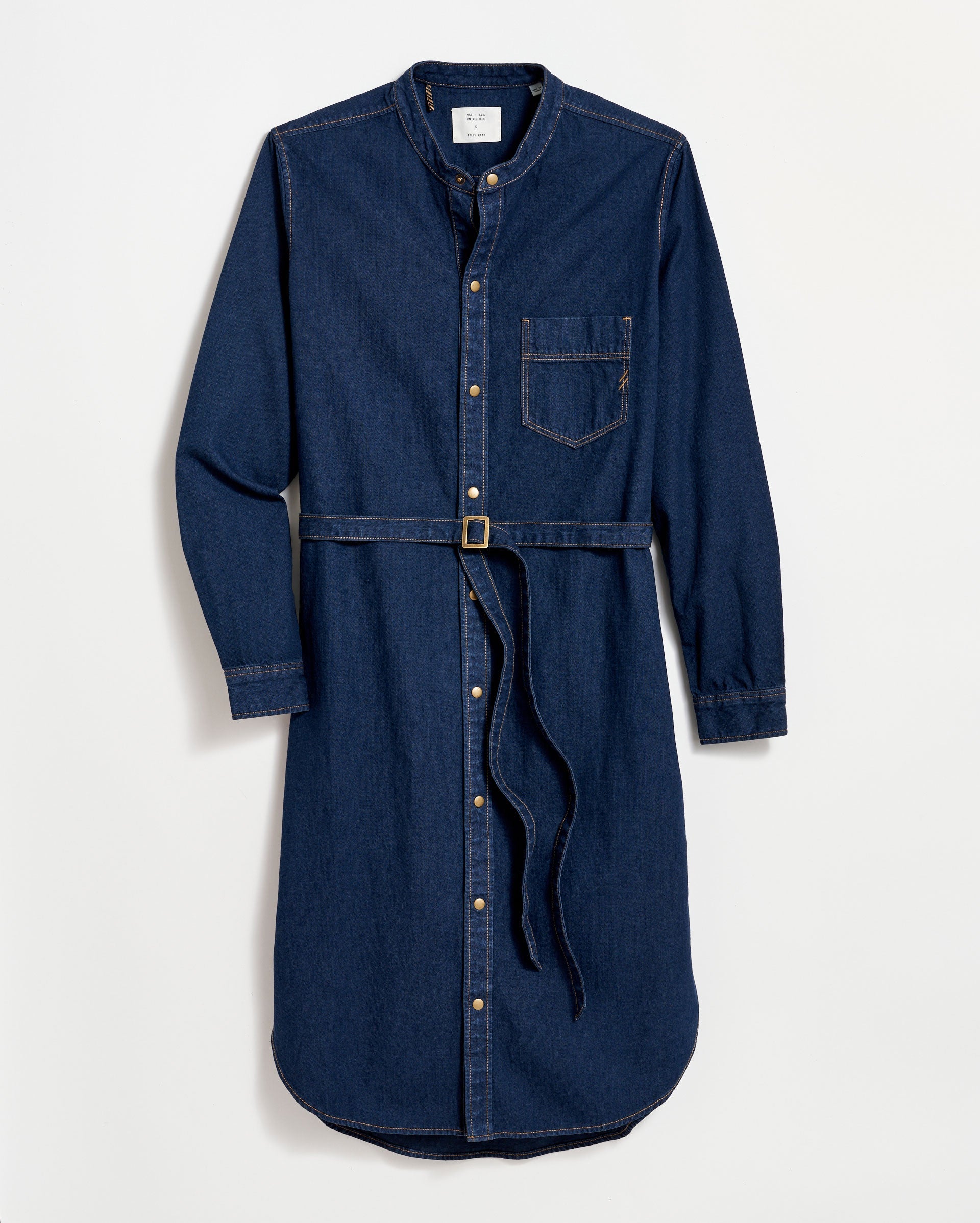 Simon-Shoals Denim Shirttail Dress