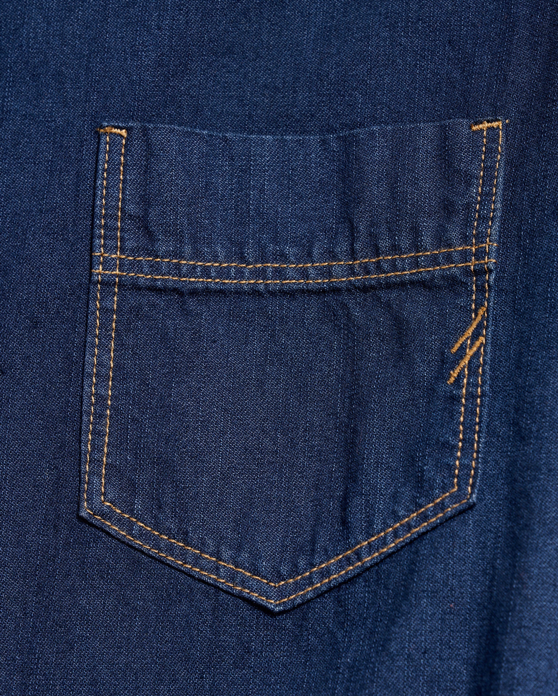 Simon-Shoals Denim Shirttail Dress