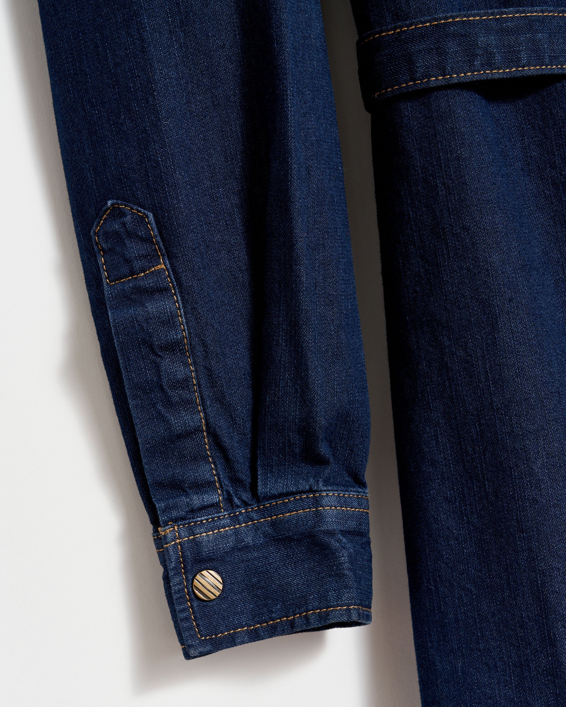 Simon-Shoals Denim Shirttail Dress